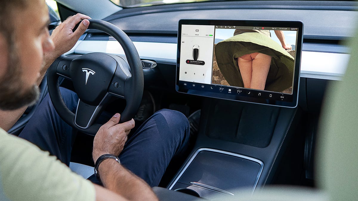 Tesla Announces Plan To Add Up-Skirt Cameras On All Vehicles