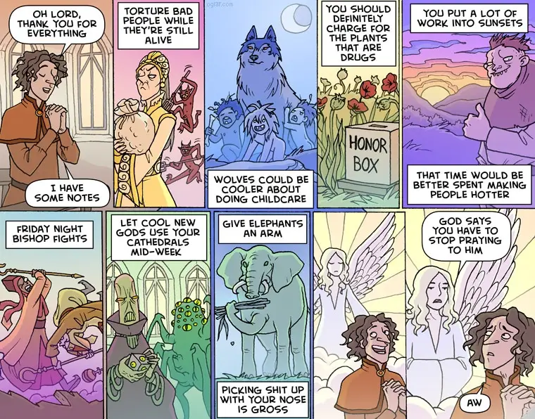 Finished Oglaf comic