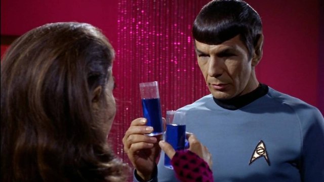 TOS Romulan Ale toast