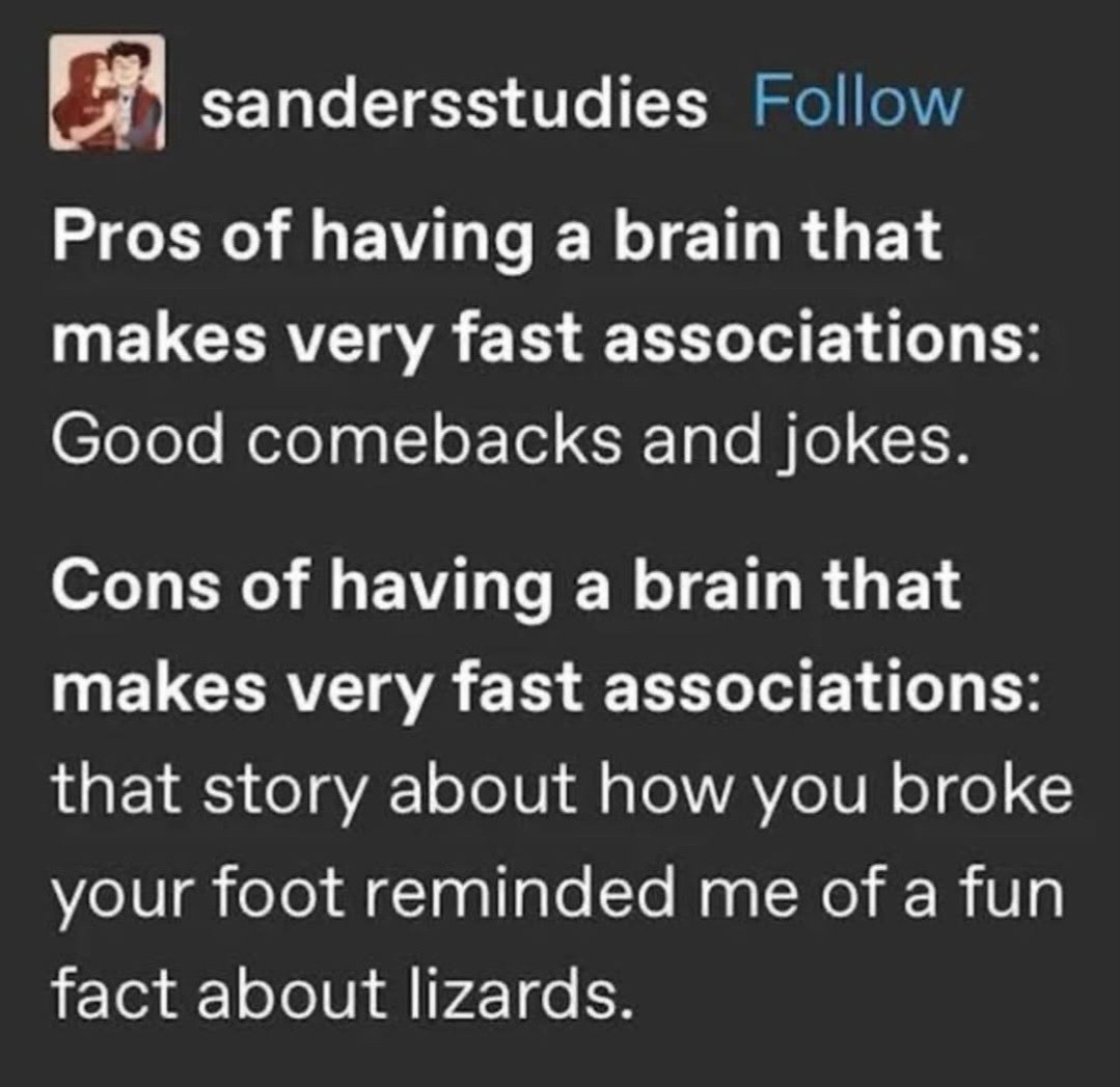 Which neuros here can relate?