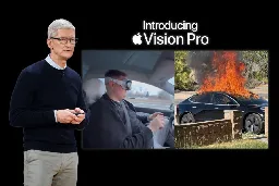 Apple Vision Pro Is Changing the Way Americans Die in a Tesla