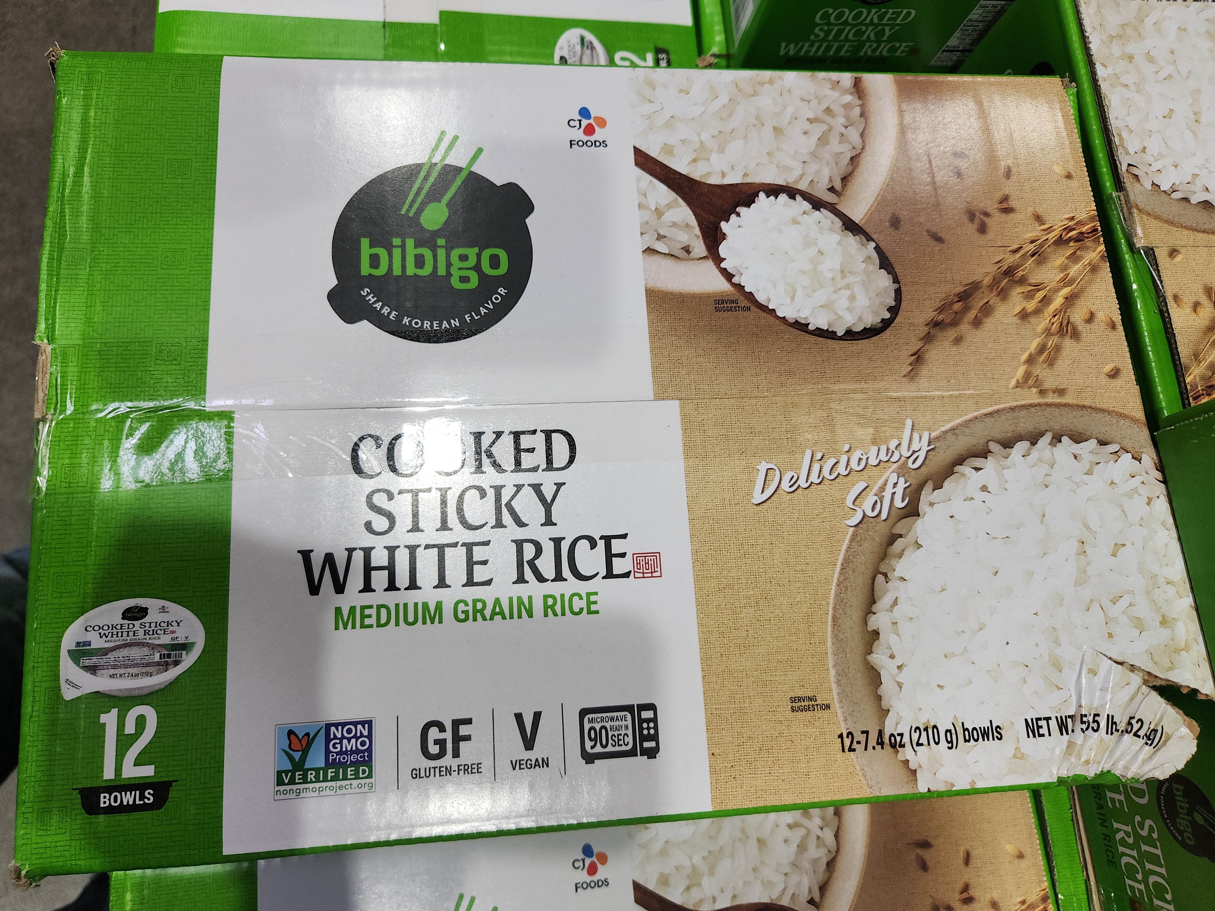 precooked rice at Costco
