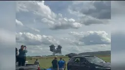 Jet crashes during Thunder Over Michigan air show at Willow Run Airport in Ypsilanti