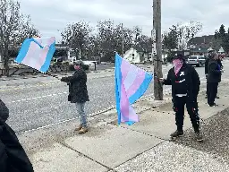 Outside an Ohio drag story hour, LGBTQ+ supporters just outnumbered Proud Boys. By a lot.