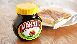 Perfectly good slice of bread utterly ruined by Marmite