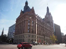 Restored Facade of Milwaukee City Hall Is Failing, Again