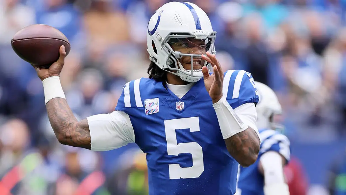 Anthony Richardson injury: Colts QB diagnosed with Grade 3 AC joint sprain, could miss a month, per report