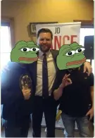 JD Vance with some Ohio proud boys