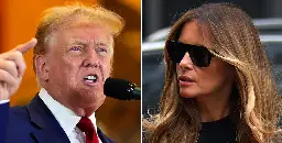 MAGAs Tell Trump to 'Control His Wife' After Melania Comes Out as Pro-Choice, 'If He Can't Manage His Wife, He Can't Manage This Country!'