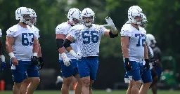 PFF Ranks the Colts as Having a Top 10 NFL Offensive Line Ahead of 2023 Season