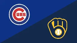 MLB Gameday: Cubs 5, Brewers 6 Final Score (07/06/2023)