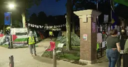 DePaul University warns of possible "escalated confrontations" at pro-Palestinian encampment