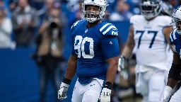 Colts' Grover Stewart suspended 6 games for PED violation