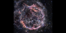 Star of wonder: Dazzling new image of supernova Cassiopeia A released by First Lady Jill Biden and Purdue astronomer