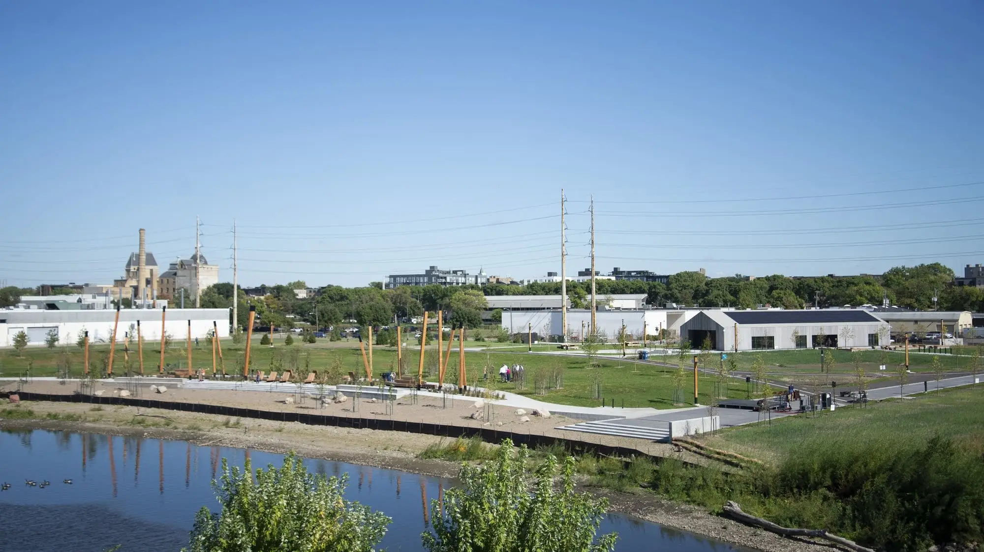 Minneapolis opens new Graco Park along Mississippi River in northeast