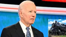 Analysts: Biden Can Negate Debate Performance By Pulling Train With Chain Clenched Between Teeth