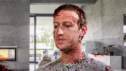 Blood-Covered Mark Zuckerberg Informed That Murder He Just Committed Was Not In Metaverse